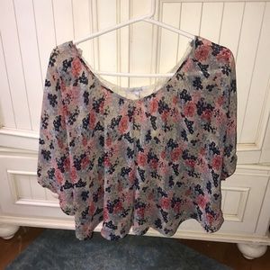 Delias floral shirt
